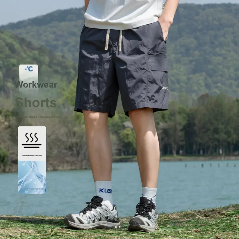 Jeep Outdoor Casual Cargo Shorts Men's-10
