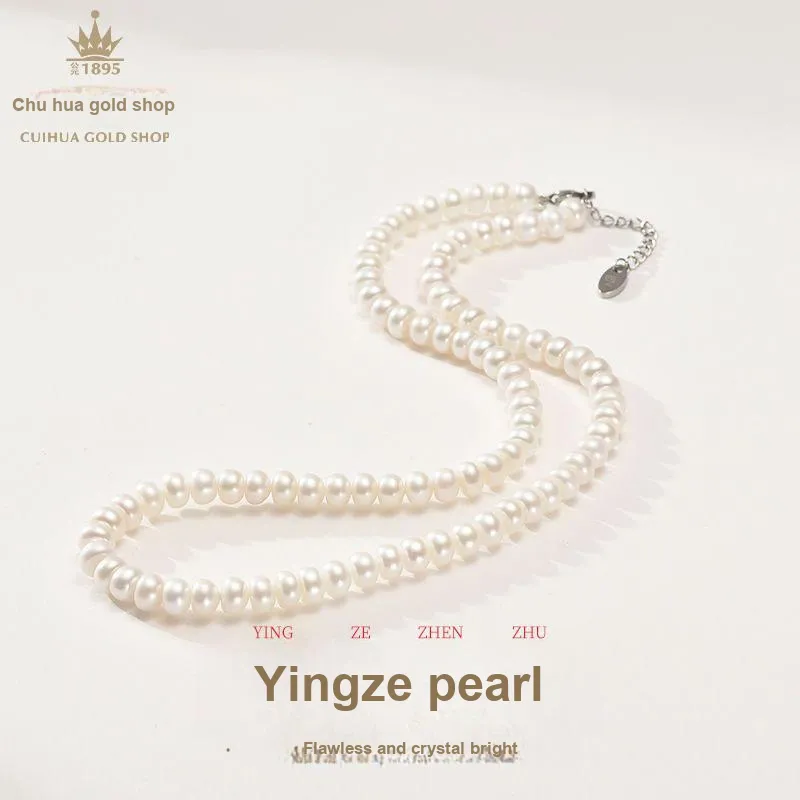 Cuihua Gold Shop Pearl Necklaces Women's-1