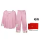 Pink (Long-Sleeved Top+Pants)