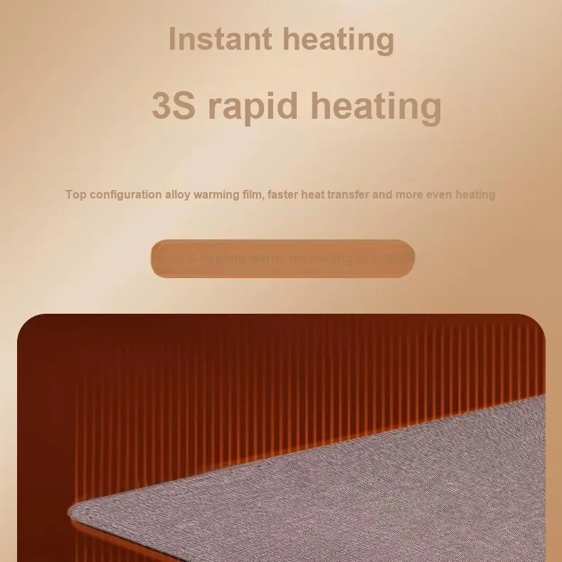GULAN Mouse Pad Extra Large Heating Desk Pad GAL523 530 For Students Dormitory Office Writing-2