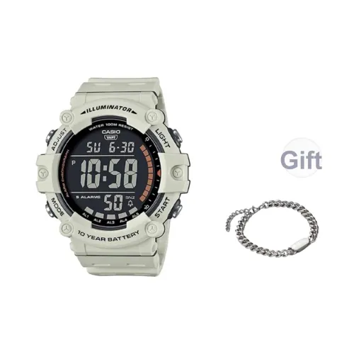 CASIO Кварцевый механизм Часы Мужские Черный циферблат