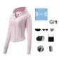 Light Purple Gift Box Set (Gray Sun Protection Clothing+Gray Sleeve Covers+Face Mask+Sun Protection Hat+Socks+Sunglasses+Eyeglass Case+Camisole)