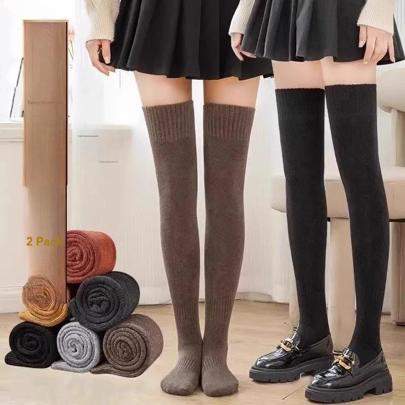 Lanza Thigh high Socks Women's 2 Pack-7