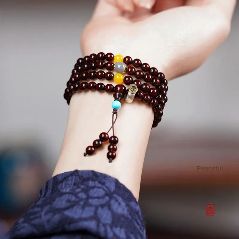 GUMUJIANG Pterocarpus Wooden Bracelets Unisex-1
