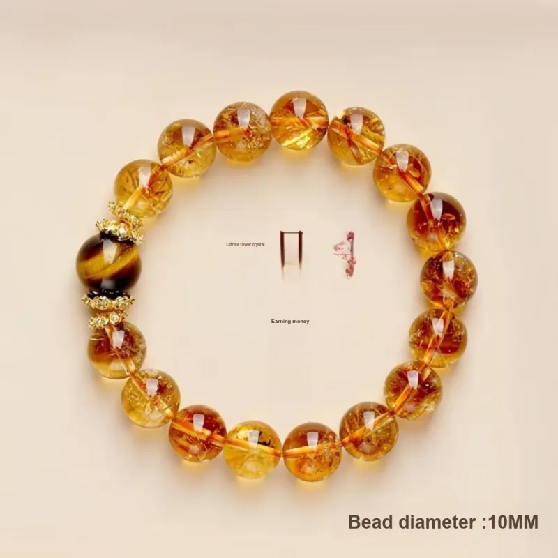Stone On The Line Crystal Jade Bracelets Unisex-1