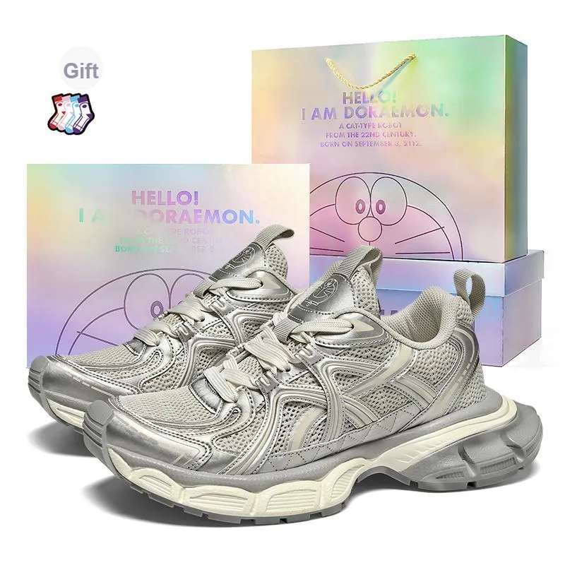 DoraemonA Low Top Chunky Sneakers Unisex