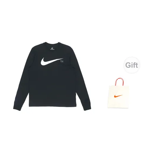 Nike T-Shirts Men Black With Gift Bag