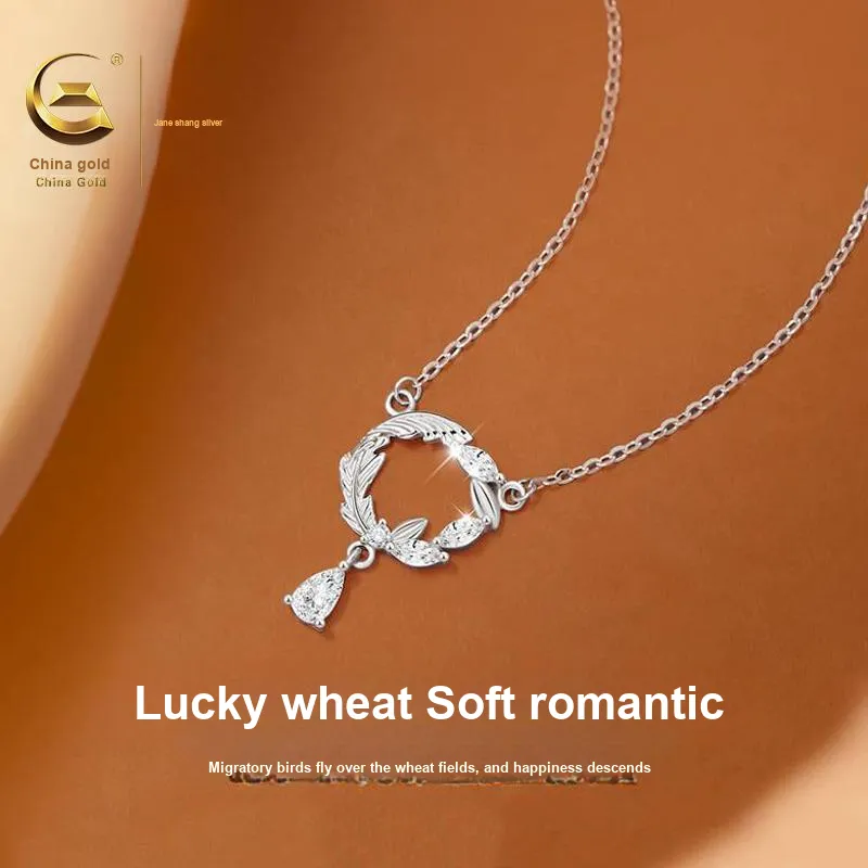 ZSY 925 Sterling Silver Necklaces Women's-2