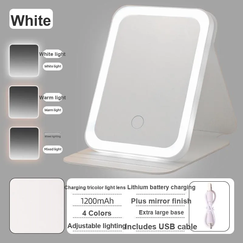 Gentle Welcome LED Square Foldable Charging With Free Dimming Fill Light Lens-1