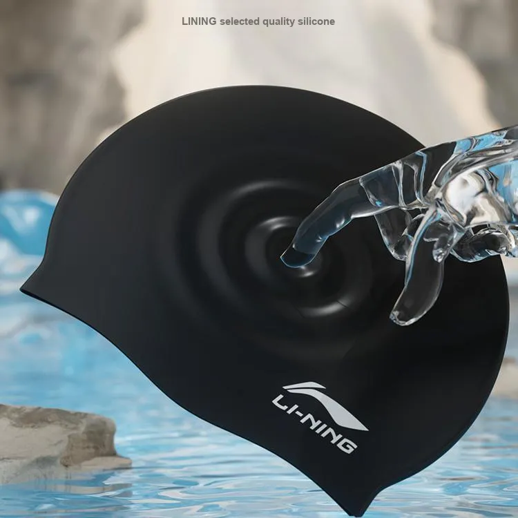 LiNing Swimming Caps PU Silicone-4