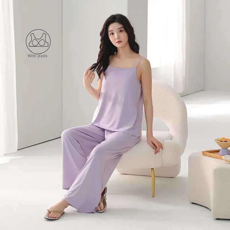FENTENGCARE Pajama Set Women's Violet-1