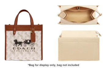 Luxury Care Artisan Workshop Felt Liner Bag Women's Beige/Black
