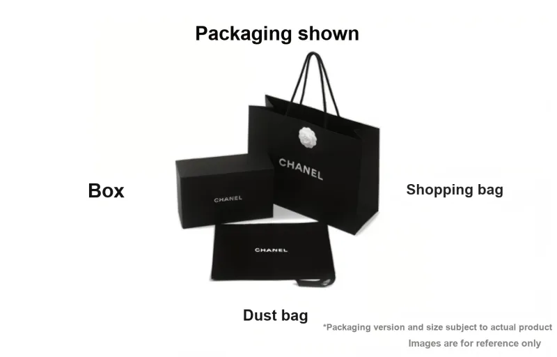 CHANEL Cow Leather Makeup Bags Box Bag Shoulder Bag