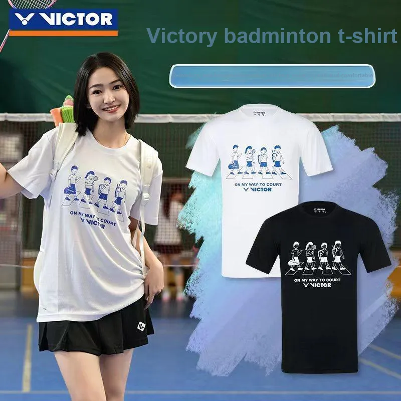 VICTOR Badminton Clothing Unisex Black-3