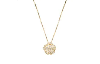 CHANEL Necklaces Women's Gold