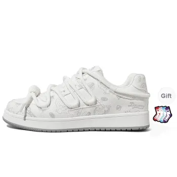 DoraemonA Box Limited Edition Puffy Shoes Low-Top Skateboard Shoes Unisex