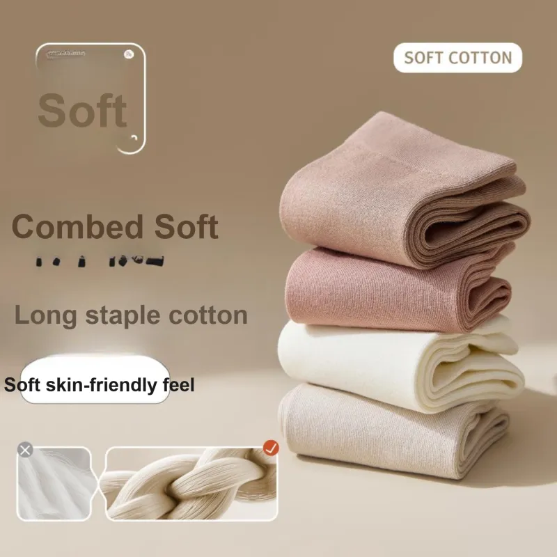 Temooues Mid Calf Socks Women's Combo Set-6