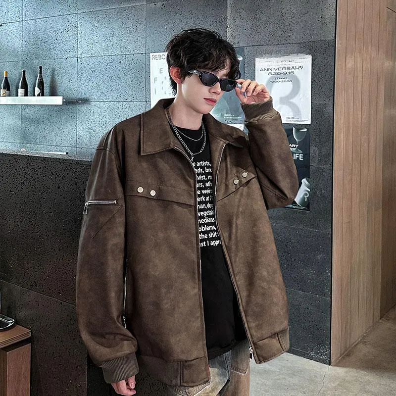 Fakeyoung Leather Jacket Unisex-7