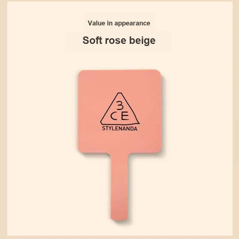 3CE Minimalist Metal Style Portable Makeup Mirror Portable-1