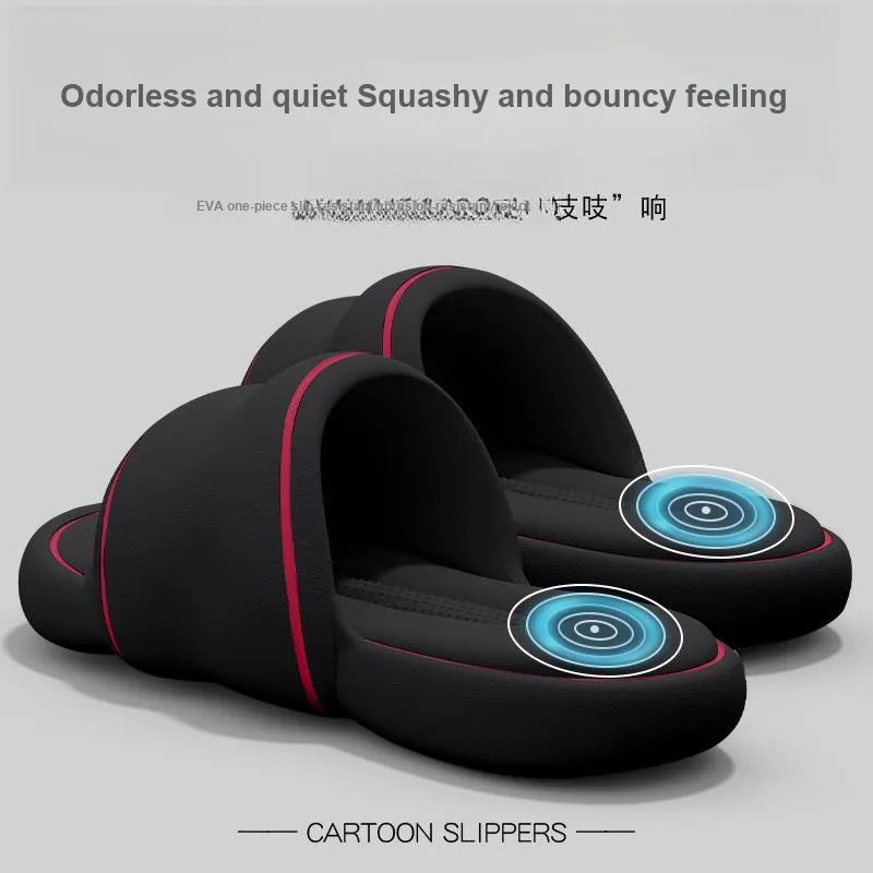 LUNNIFEIYA EVA Squashy And Bouncy Feeling Quiet Slippers For Summer Home Indoor Bathroom Bathing Slip Resistant-2