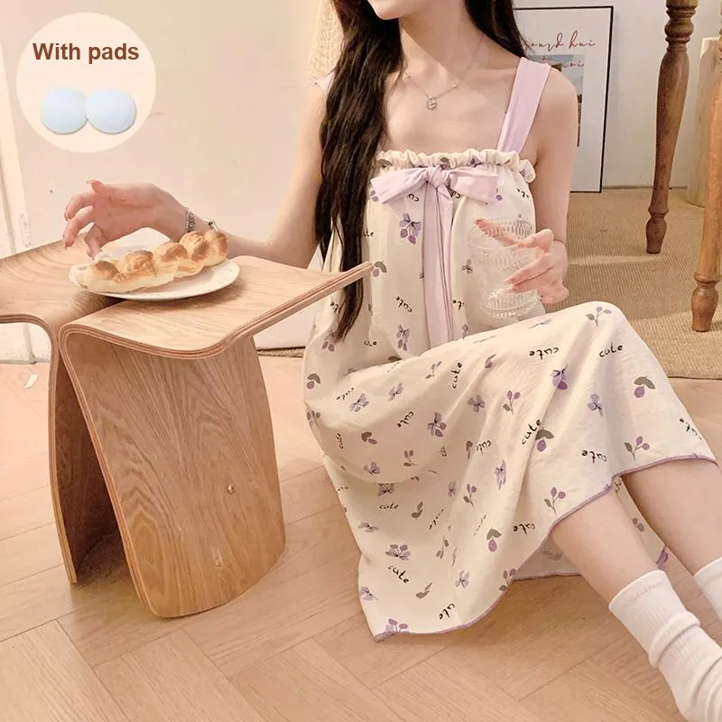 Ta Yan Nightgown Women's Purple-1