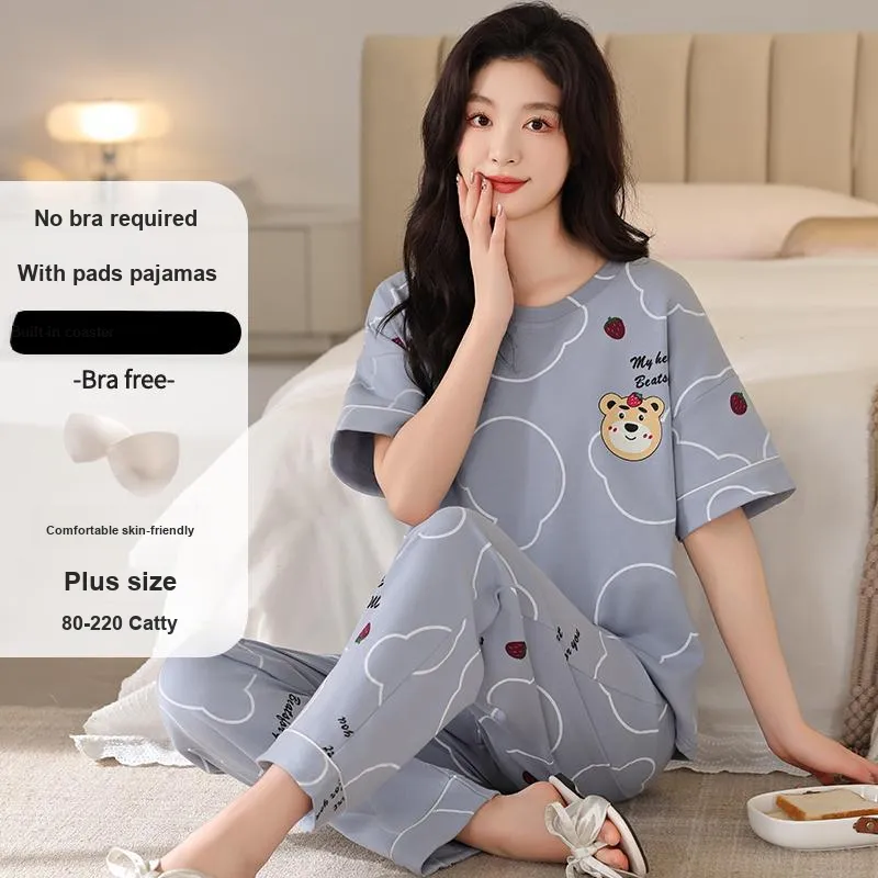 MADALLO Pajama Set Women's Sky Blue-3