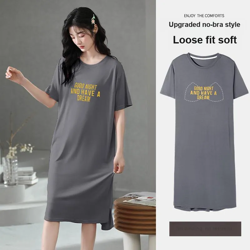 ROUKEER Women's Nightgowns-42