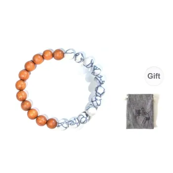 WUDE Barbie Sandalwood Wooden Bracelets Unisex