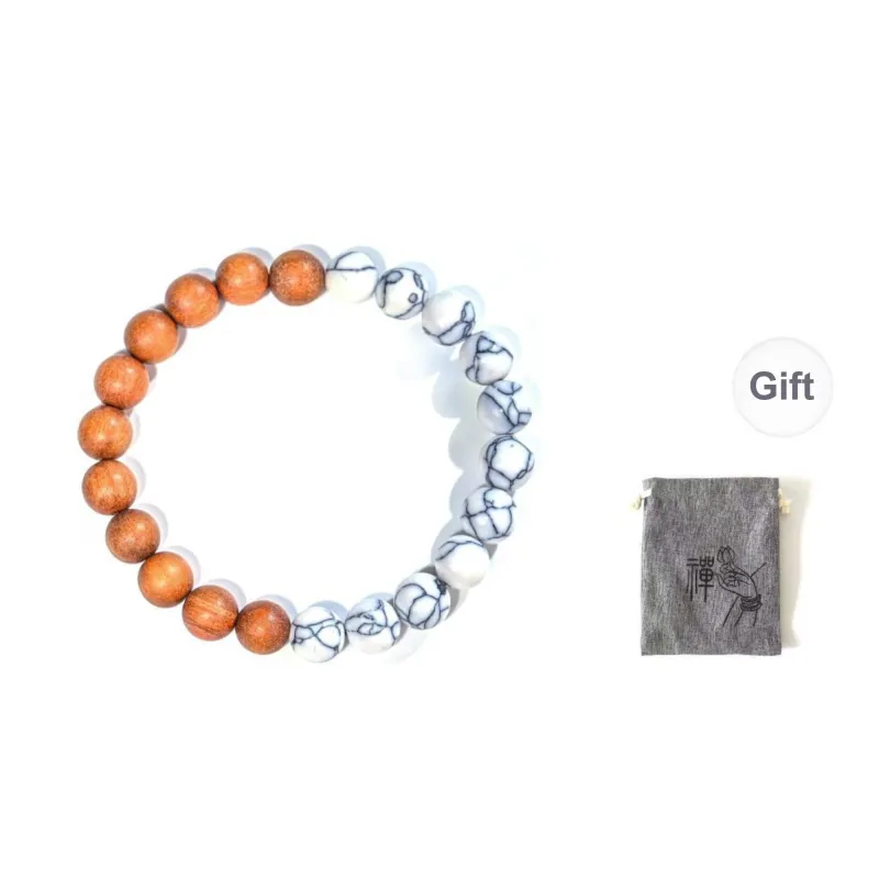 WUDE Barbie Sandalwood Wooden Bracelets Unisex-0