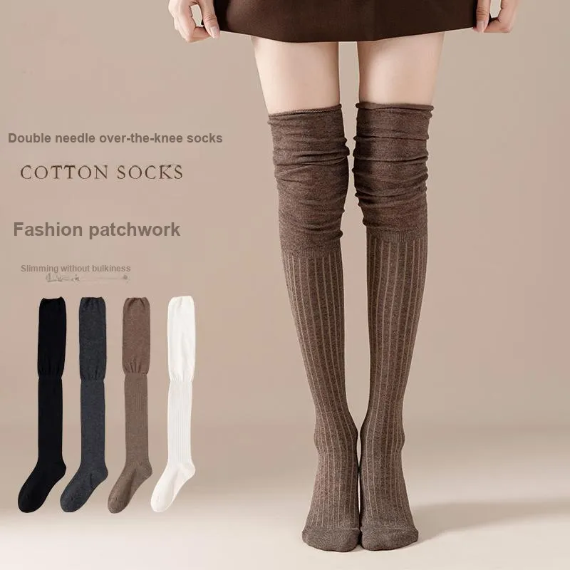 AOKANG Thigh high Socks Women's Combo Set-1