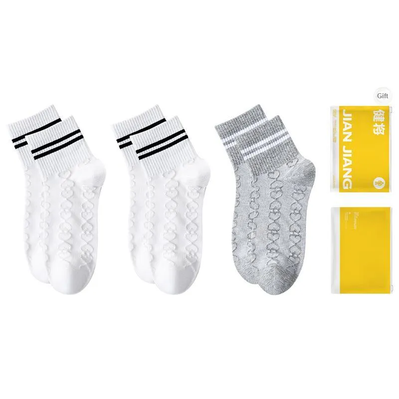 Master Mid Calf Socks Women's Shopping Bag Combo Set-7