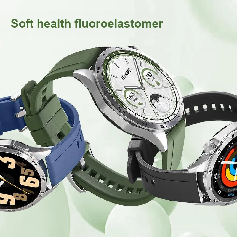 IStrap Huawei Compatibility Watch Band 22mm Fluoroelastomer Material-7