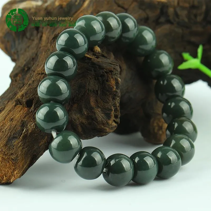 WANYUHUN Bracelets Green Jade Unisex-3