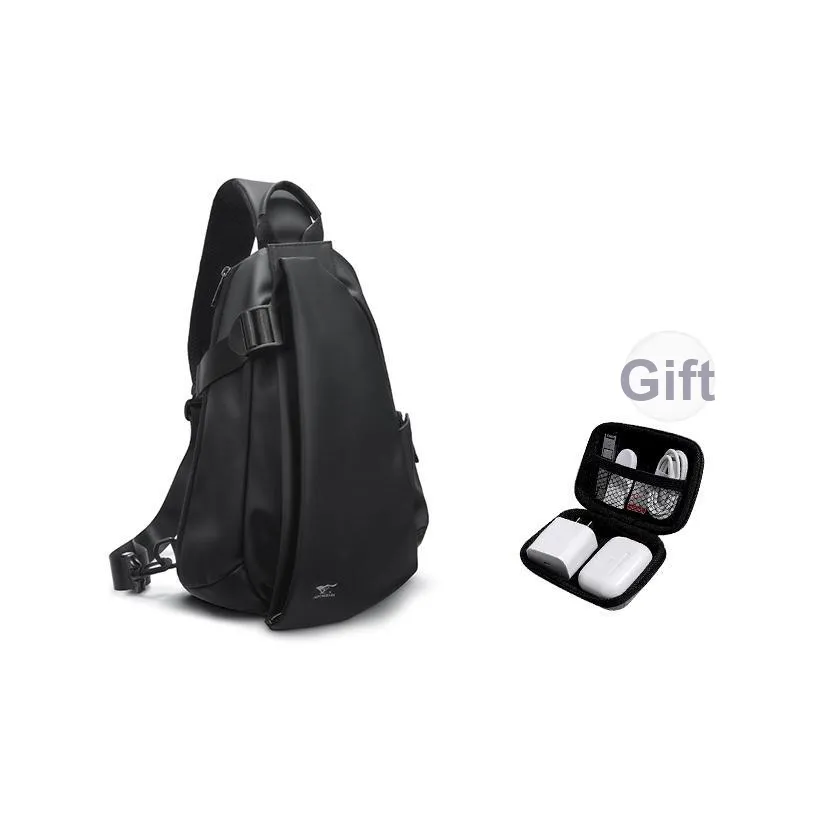 SEPTWOLVES Искусственная кожа Sling Сумка QPL Унисекс Черный