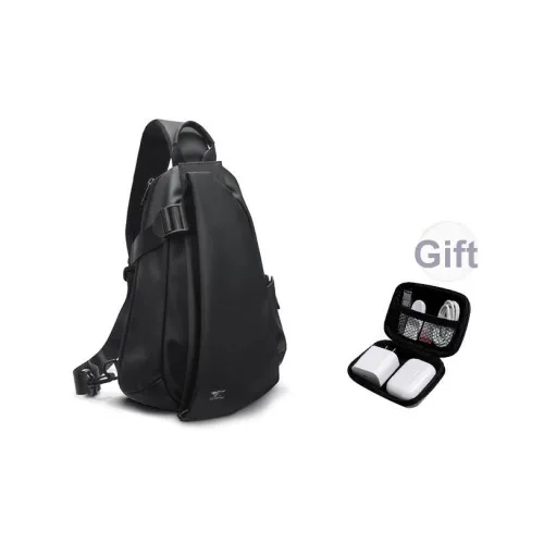 SEPTWOLVES Искусственная кожа Sling Сумка QPL Унисекс Черный