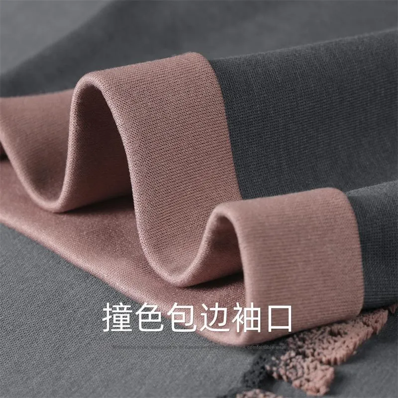 FAIRWHALE T Shirts Men Dark Gray-5