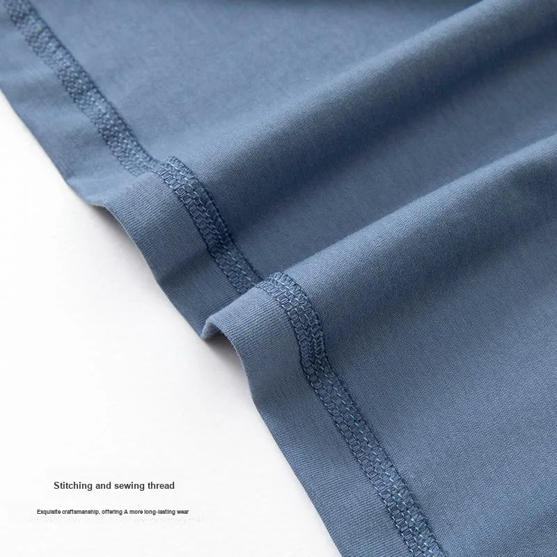 XIA.WA.ZHI.XIU Pajama Top Men's-5