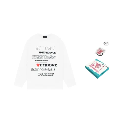 WE11DONE Свитшот Унисекс Белый