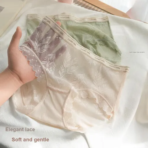 XIA.WA.ZHI.XIU Underpants Women's Shopping Bag 3 Pack