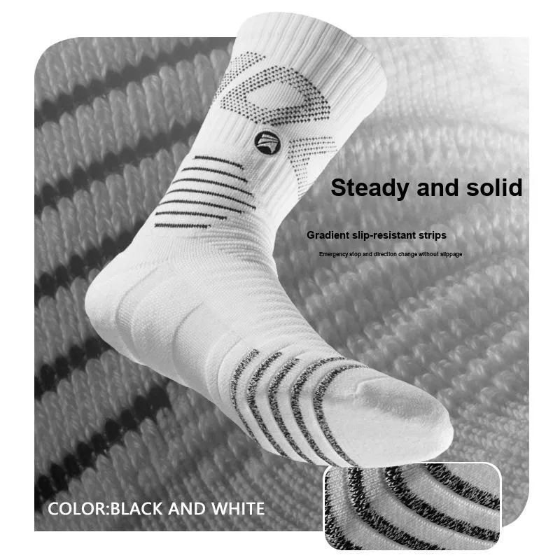 Gentle Welcome Basketball Socks Unisex Combo Set-10