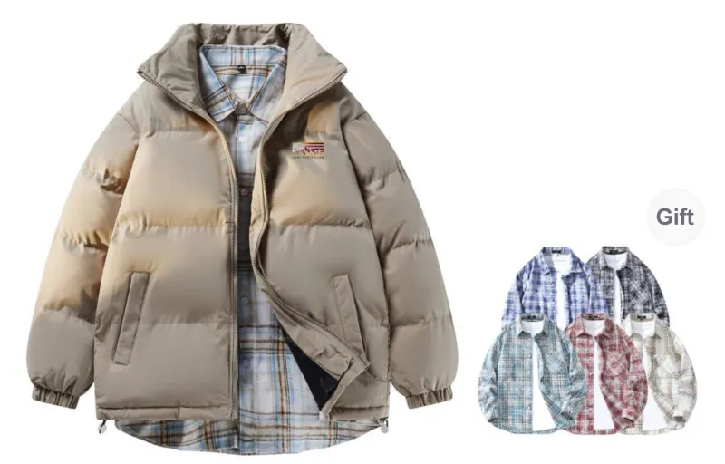 CSKS Puffer Jackets Unisex-43