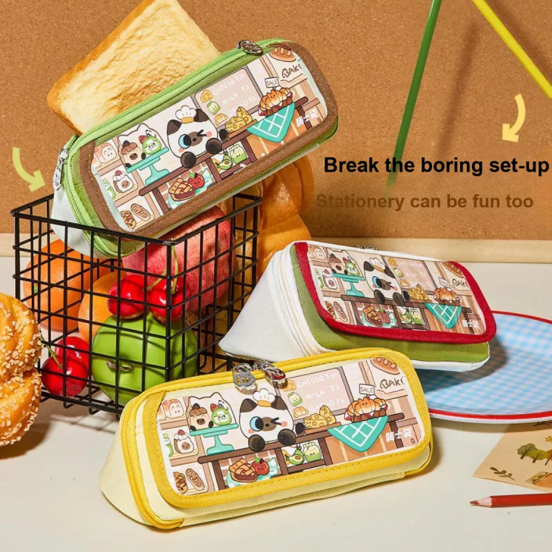 SANNIANERBAN x HAISHIDAI Bakery Pocket Pencil Case Pencil Case/pencil Box-1