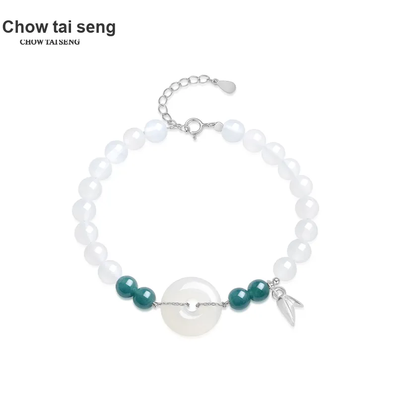 CHOW TAI SENG Chalcedony Bracelets Women's-1