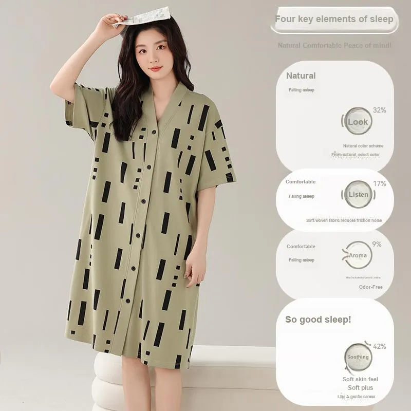 MADALLO Women's Nightgowns-2