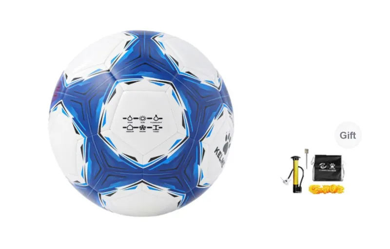KELME Size 5 Soccer TPU Machine Stitched Soccer Ball Unisex-2