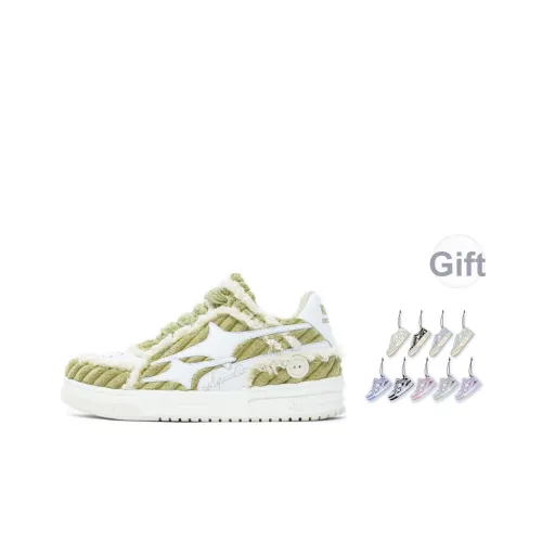 KILLWINNER Noah's Ark Винтаж Вельвет Скейтборд Кроссовки Унисекс Зеленый