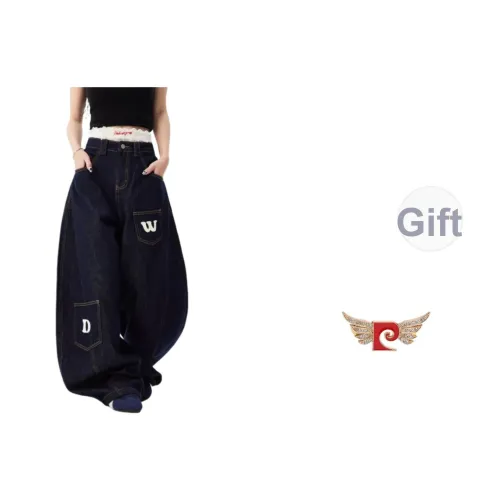 PIERRE CARDIN Темно-синий Женские Джинсы