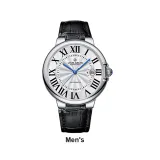 L-9157 Blue Balloons Collection Silver Case White Dial Black Strap