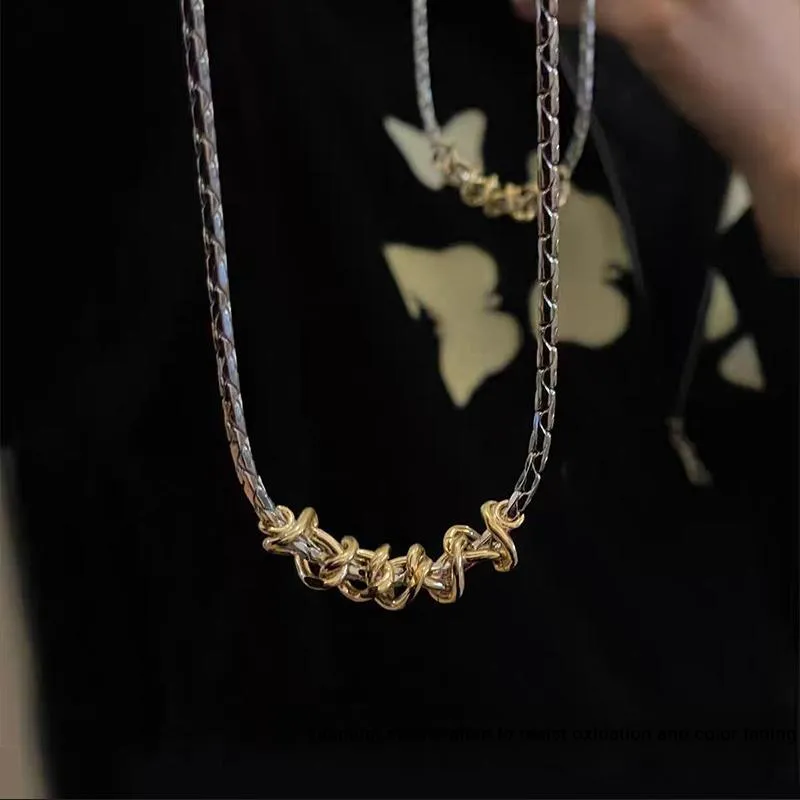 FOREVER MELODY Titanium Steel Necklaces Men's-3