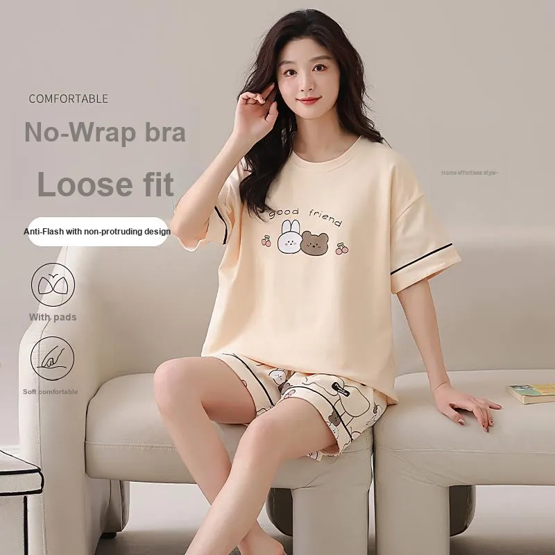 Pretty lady Women's Pajama Sets-2